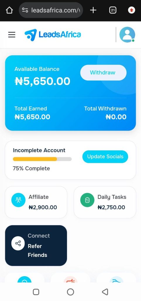 Leads Africa paying